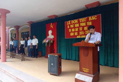 Lễ đón thư bác và phát động hội thi GVDG- Hội học